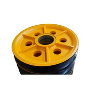 Augstas kvalitātes karsti velmēti stiepļu trošu skrituļi