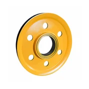 Karsti kalts skriemeļa ritenis